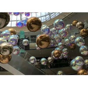 Quality Double-Layer PVC Inflatable Mirror Balloon for Events for sale