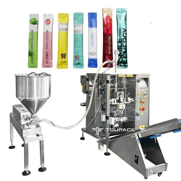 Automatic Stick Bag Small Bag Mouthwash Washing Liquid Lubricants Packaging Machine Liquid Weighing And Packaging System