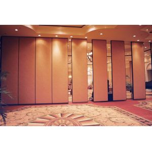 85 MM Thickness Banquet Hall Room Partition / Movable Restaurant Partitions