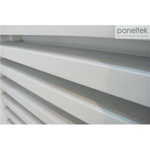 Ceramic Baguettes Sun Shading Louvers 50 * 100mm With Hollow Structure