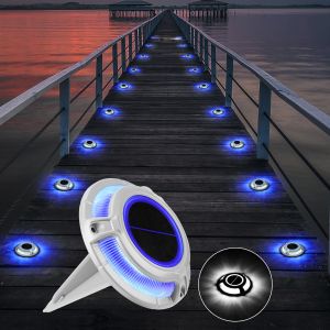 Quality Powerful Solar Dock Light IP67 Waterproof 2V 1.2V/600MAH Battery for sale