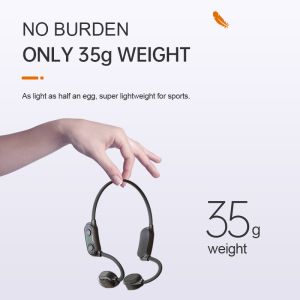 230mAh Open Ear Earbuds , 6-8 Hours Bone Conduction Earphones