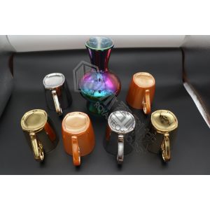 Ceramicware PVD Gold Ion Plating Machine, TiN Gold and Ti Silver Ceramic