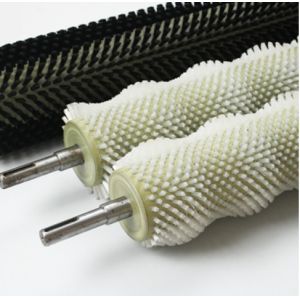 Custom Size Roller Brush Nylon Material Brushes For Garlic Peeled Potatoes