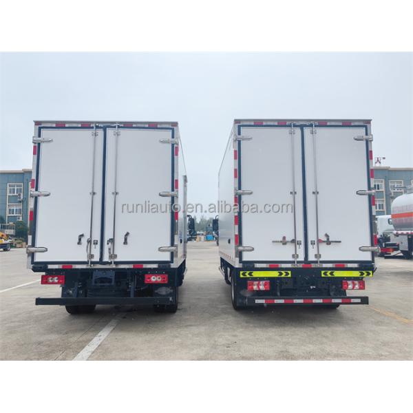 China Foton Brand 4x2 5ton Camion Refrigerado Meat Delivery Refrigerator Van Truck