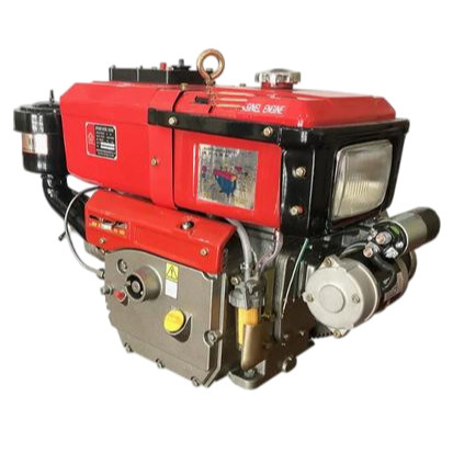 ZS1110 18HP Agricultural Diesel Engine – Single Cylinder, Water-Cooled, Electric