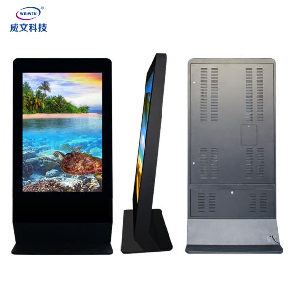 65 Inch Floor Stand Lcd Advertising Screens Digital Advertising Player