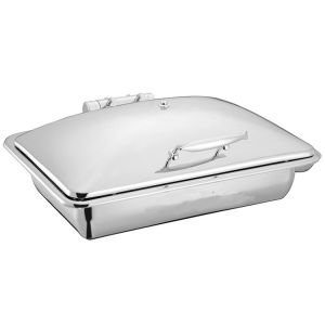 Stainless Steel Chafing Dish Hydraulic Lid 9.0Ltr Food Pan Buffet Cookwares