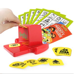 100% Plastic Bingo Card Games Interesting Words Learning For Kids