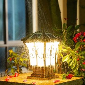 Outdoor 6500K 2W 3W 4W Waterproof Solar Garden Lamp