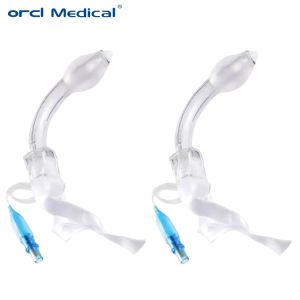 Sterilized PVC Cuff Tracheostomy Tube With Inner Cannula Tracheostomy Tube