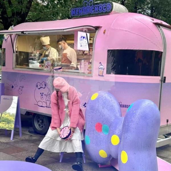 Wecare Food Van Car Food Carts Manufacturers Fully Equipped Mobile Concession Trailer