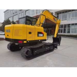 Used Good Condition Mini Small Excavator Tzco 80 with High Quality Digger