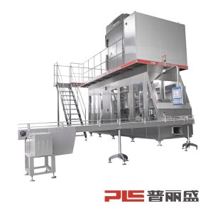 1000ml 6000PPH Prisma Aseptic Carton Filling Machine with Cap Applicator for