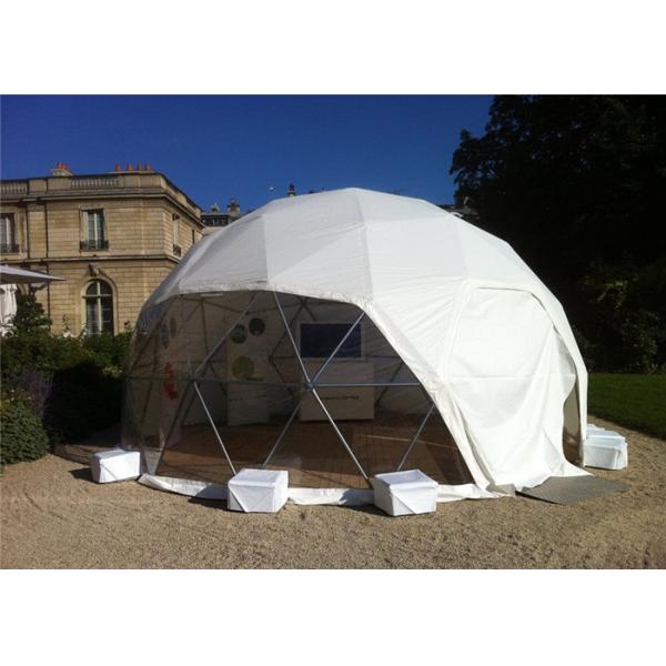 Wind Proof Free Span Large Geodesic Dome Tent For Events With Marvelous Design