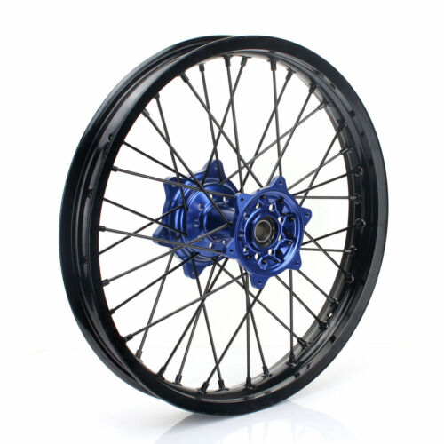 2006-2009 Yamaha YZ250F YZ450F Blue Hubs Front 21" Rear 19" Complete Wheels Set Rims