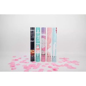 Quality Button Press Compressed Air Party Poppers Confetti Cannon for sale