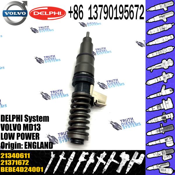 New Diesel Fuel Injector 21340611 21340611 BEBE4D24001 21371672 For VOL D13