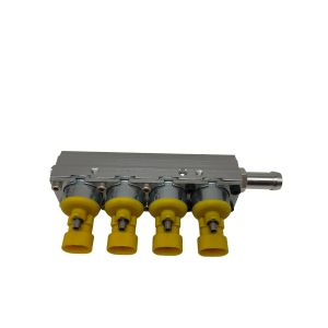 1 Ohm 12V Voltage 4 Cylinder Injection Rail for Enhanced Engine Performance