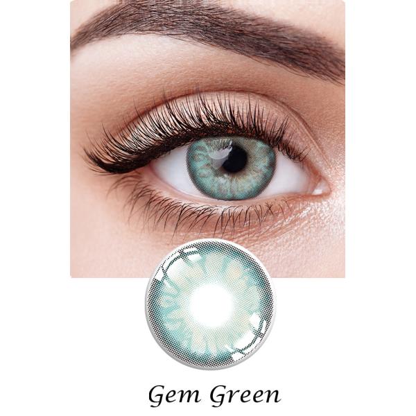 Most Natural Gem Contact Lens Toric Colored Contacts For Dark Eyes 14.0mm