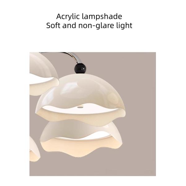 JYLIGHTING French Style Study Eggshell Chandelier Nordic Living Room Lamp Medieval Modern Dining Room Bedroom Pendant Light