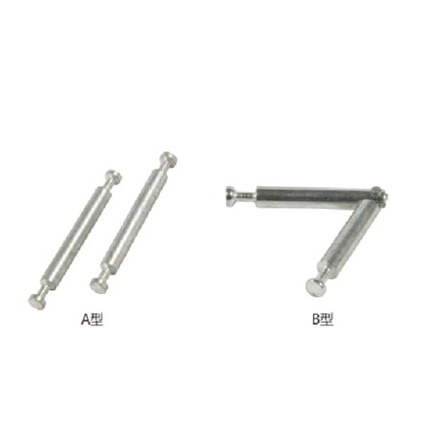 70mm Minifix Connecting Bolts , Double Ended Threaded Bolt High Precision Linear Shape