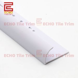 China Quarter Round PVC Edge Tile Trim 10mm White Tile Edge Protector on sale