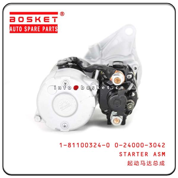24V 4.5KW Starter Assembly ESFRFS 6HK1 Isuzu Engine Parts 1811003240 0240003042