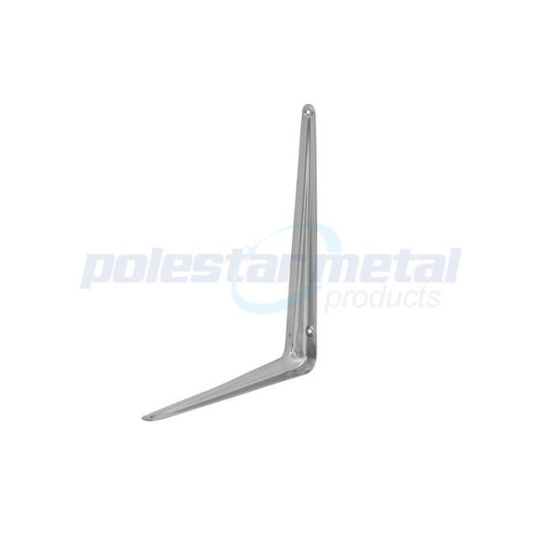 Buy Grey Powder Coated Steel Angle London Shelf Brackets 250mm Height at wholesale prices
