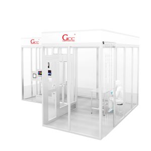 Quality Class 10k Mobile Clean Room 30m² with 4 FFU Units for Laboratory &amp; Production for sale