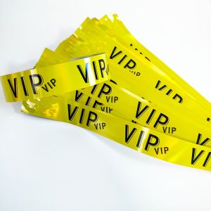 Tyvek Glitter Laser Wristband Decorative Custom Personalized Bracelet