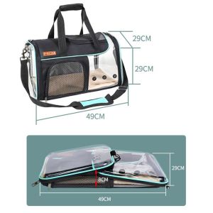 Large And High Quality Pet Carrier Bag Breathable And Durablecat Backpack Pet