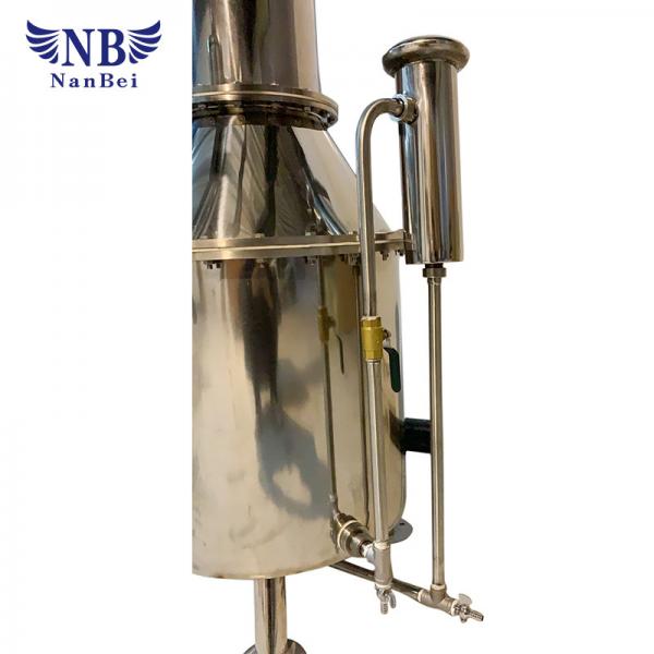Electric Heating Tower Double SS 200L/H Water Distilling Apparatus