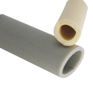 Flexible Polyolefins IXPE Foam Soft Tube For Copper Pipes Drain Pipes Insulation