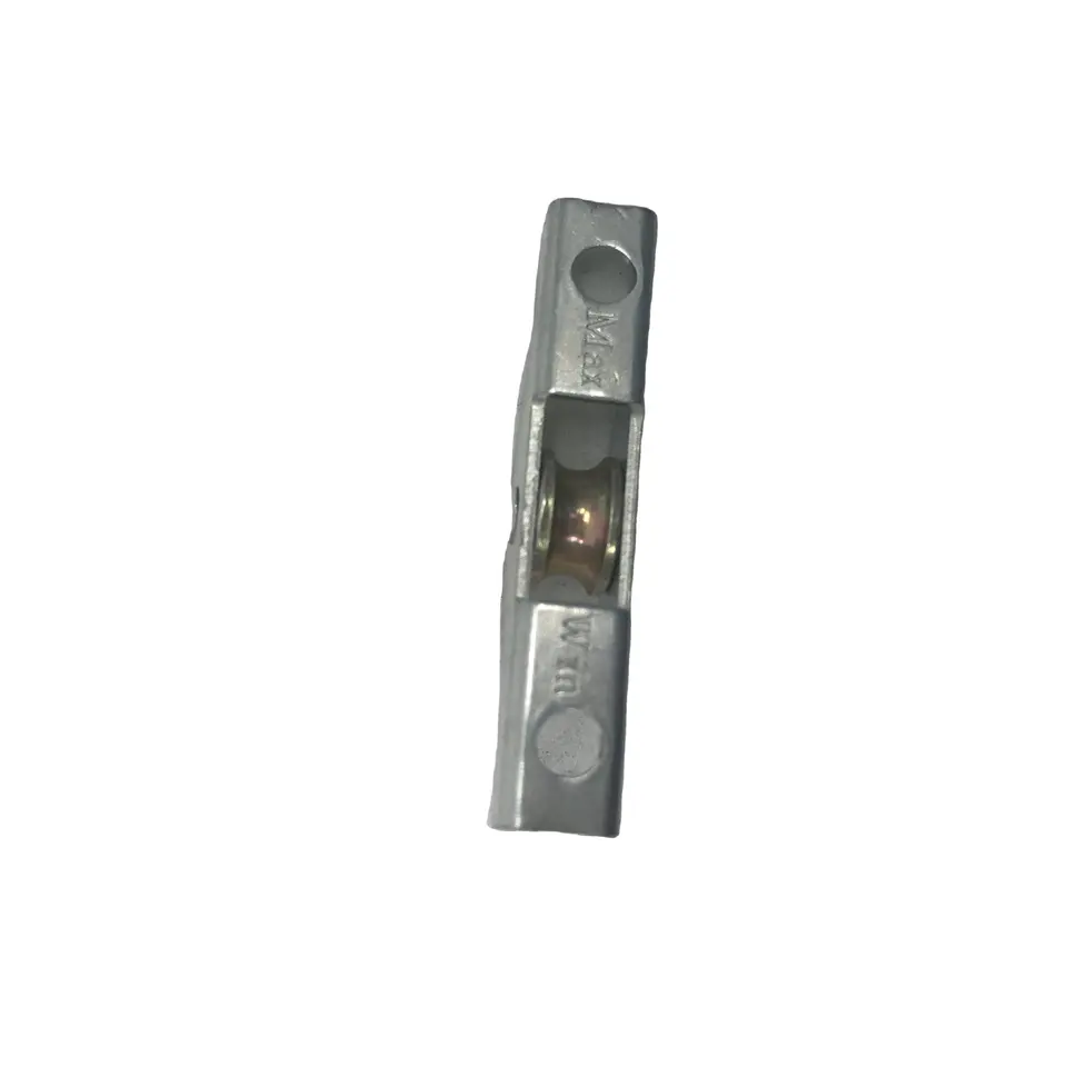 Iraq Market Hot Sales Screen Window Hardware Single U Shape Iron Wheel Zinc