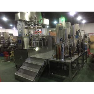 High Capacity Stainless Steel Toothpaste Production Machine Emulsifying