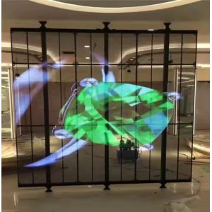 Highly Stable Indoor Transparent LED Transparent Screen With Weatherproof Ultra
