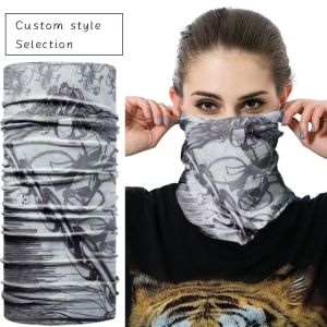Seamless Adults Outdoor Elastic Tubular Head Scarf