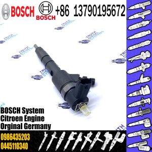 New 0445110340 Common Rail Fuel Injector 0 445 110 340 for Diesel Engine