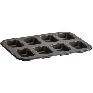 Quality RK Bakeware China Foodservice NSF 8 Compartment Aluminum Pullman Loaf Pan Mini Bread Loaf Pan for sale