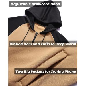 ODM/OEM wholesale puls size men's hoodies full zip up custom print logo hoodie