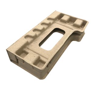 Dry Press Moulded Pulp Tray ODM Available For Tooling Packaging