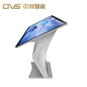 49 Inch Exhibition Hall Interactive Self Service Kiosk Vertical Touch Screen