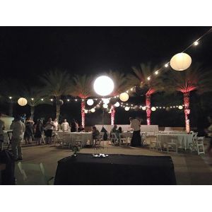 Indoor Outdoor 600 Watt Moon Balloon Light Event Decoration 1.6m/5.2ft Diameter