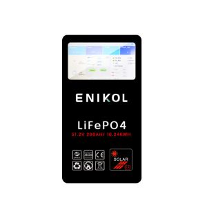 51.2V Solar Battery 48V Lithium Iron Phosphate LiFePO4 Battery for Long-Lasting