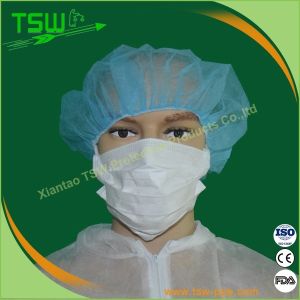 Round Non Woven Medical Bouffant Cap For Hospital