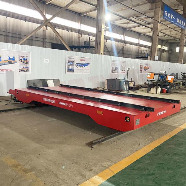 Manufacture Plant Rail Transfer Cart 25 Tons Motorized Rail Cart