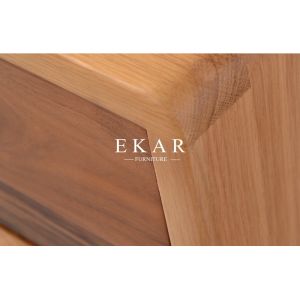 European Bedroom Furniture 4 Legs Wooden Bedside Night Stand Tables