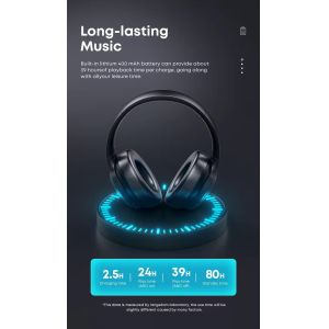 New Custom Noise Cancelling Wireless Headphone Stereo Foldable Headset Earphone