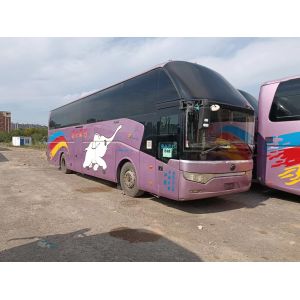 2014 Year 53 Seats Used Coach Bus Yutong ZK6122HQ Second Hand Bus In Good